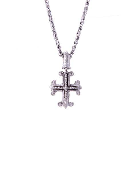 Small Excalibur Cross Pendant