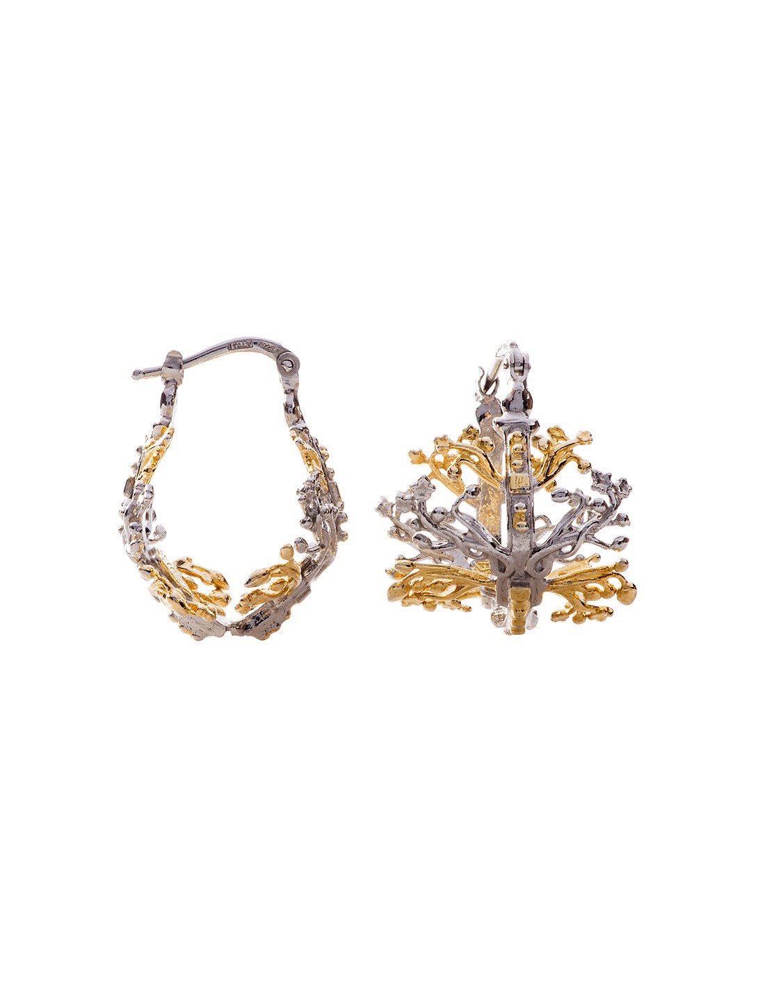 Tree of Life Purse Earrings